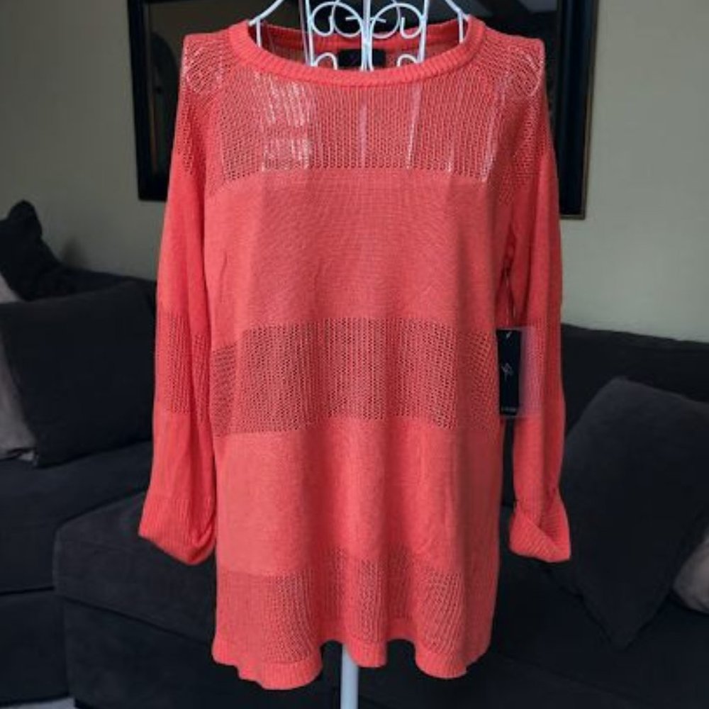 NWT GNW knit Lightweight sweater sz large